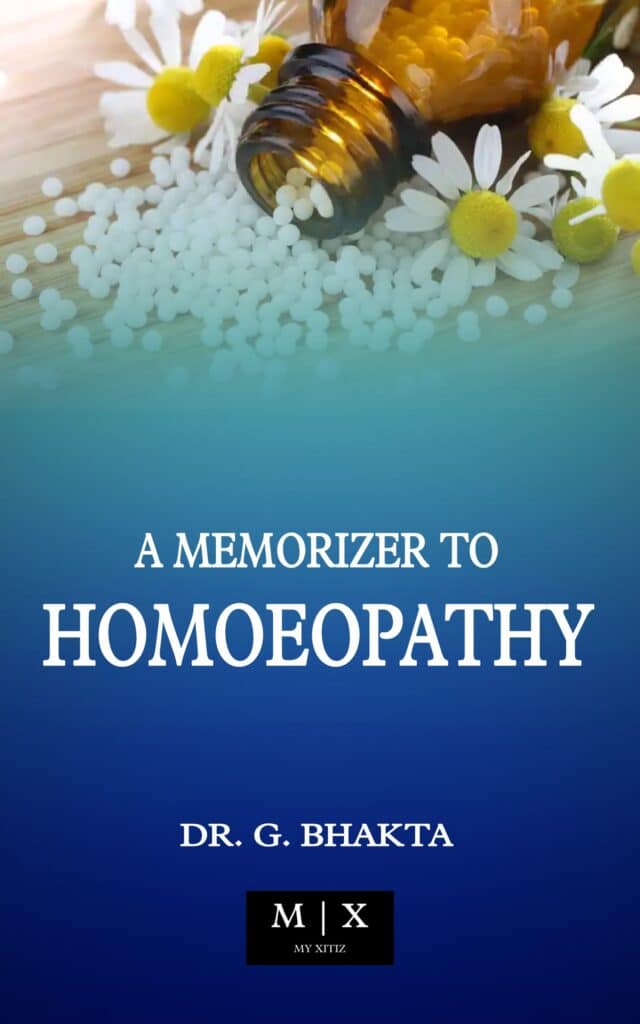 A Memorizer To Homoeopathy, Author- Dr. G. Bhakta, Materia Medica